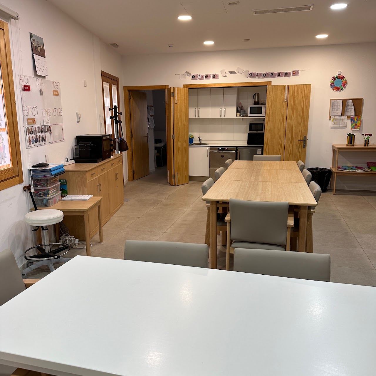 Cocina y comedor