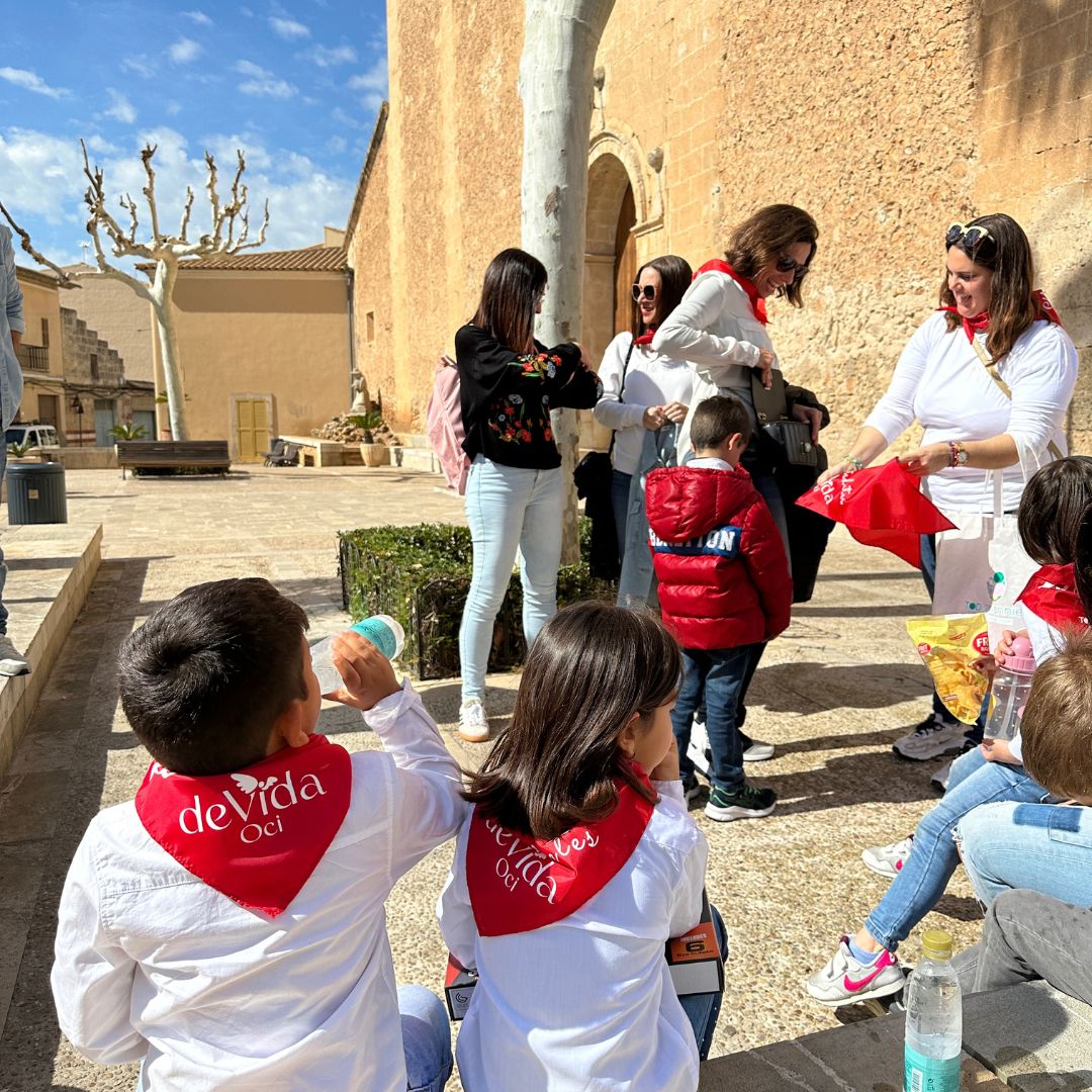 Jornada de juegos en la plaza